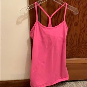 Pink lulu loved tank